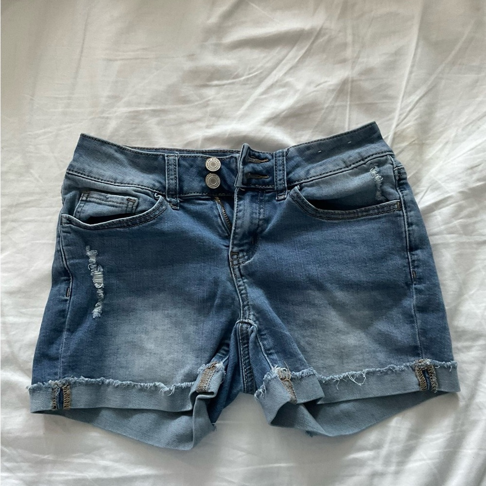 SO Blue Jean Shorts with Rolled Hems